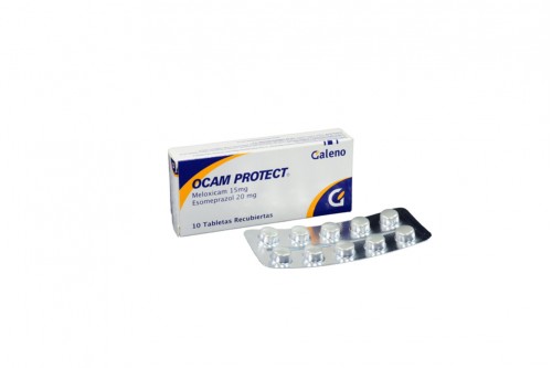 Ocam Protect 15 / 20 Mg Caja Con 10 Tabletas Recubiertas