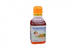 Enterolyte 75 Suero Oral Frasco Con 400 mL - Sabor Mandarina