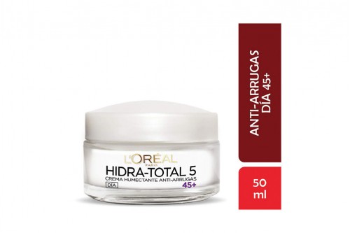 L'Oréal Hidra Total 5 Experto Anti-Arrugas Con Retinol Caja Con Pote Con 50 mL