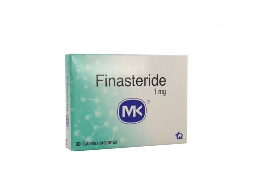 Finasteride 1 Mg Caja Con 30 Tabletas Cubiertas Rx