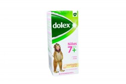 Dolex Niños 7+ Suspensión 250 mg / 5 mL Caja Con Frasco Con 120 mL