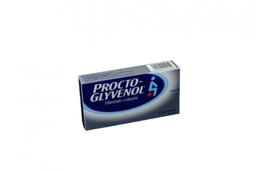 Procto – Glyvenol Caja Con 5 Supositorios