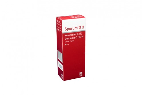 Sporum D Loción Tópica Caja Con Frasco Con 60 mL Rx