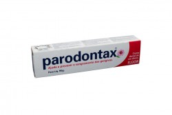 Crema Dental Parodontax Con Fluor Caja Con Tubo Con 90 g