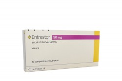 Entresto 50 mg Caja Con 30 Comprimidos Recubiertos Rx Rx4 Rx1