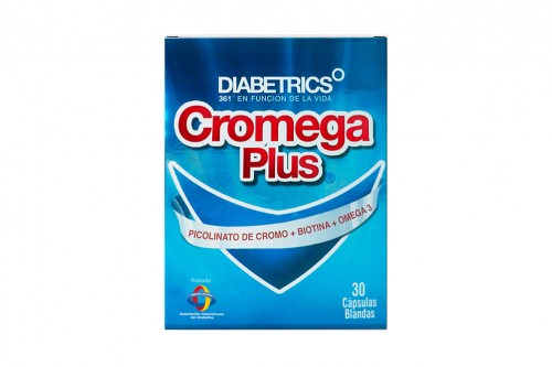 Cromega Plus Caja Con 30 Cápsulas Blandas
