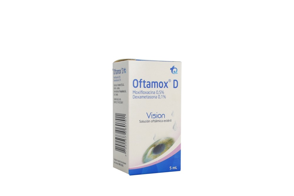 Oftamox D Caja Con Frasco Gotero X5mL Rx Rx2