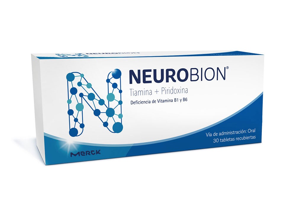 Neurobión 100 / 150 mg Caja Con 30 Tabletas Recubiertas