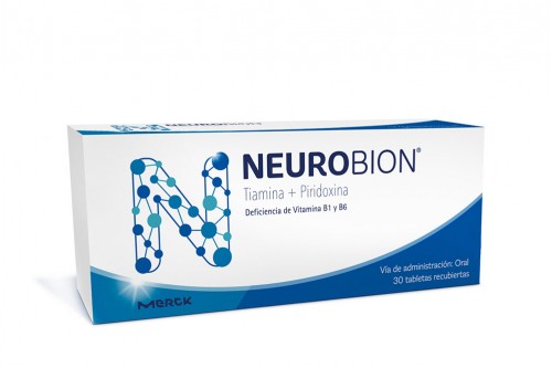 Neurobión 100 / 150 Mg Caja Con 30 Tabletas Recubiertas