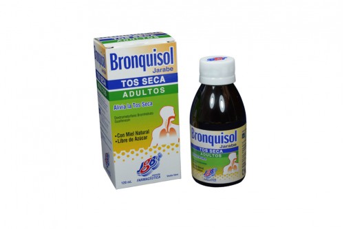 Bronquisol Tos Seca Adultos Caja Con Frasco Con 120 Ml