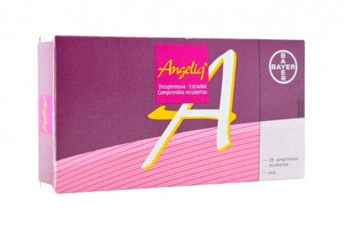 Angeliq 2/1 mg Caja Con 28 Comprimidos Orales Recubiertos Rx Rx1
