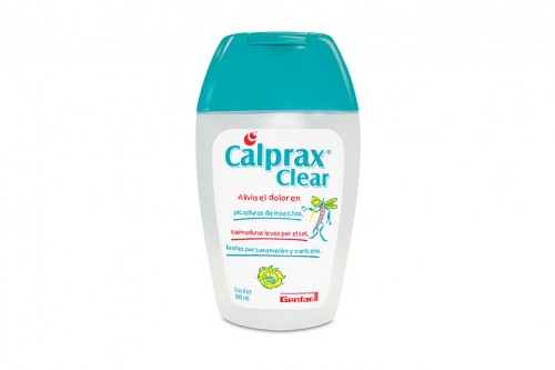 Calprax Clear Loción Genfar Frasco Con 100 mL