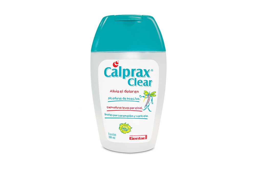 Calprax Clear Loción Genfar Frasco Con 100 mL