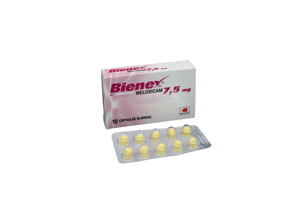 Bienex 7.5 mg Caja Con 10 Cápsulas Rx