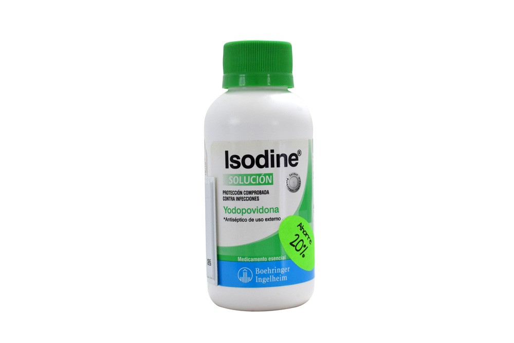Oferta Isodine Solución Tópica Frasco De 120 Ml