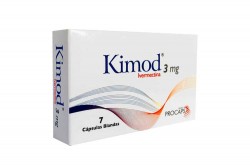 Kimod  3 mg  Caja  Con 7 Cápsulas Rx
