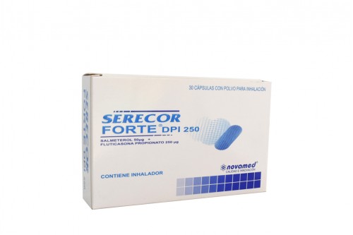 Serecor Forte Inhal 50/250 mcg Caja Con 30 Cápsulas Rx Rx1 Rx4