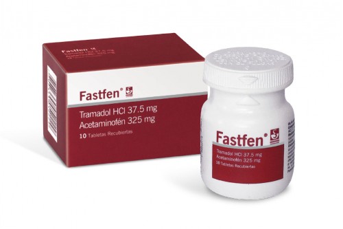 Fastfen 37.5 / 325 mg Caja Con 10 Tabletas Recubiertas Rx