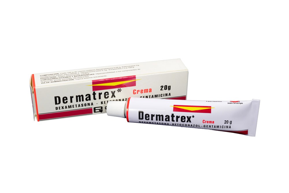 Dermatrex Crema Caja Con Tubo De 20 g Rx Rx2