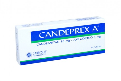 Candeprex A 5-16 Mg Oral En Caja Por 30 Tabletas Rx4