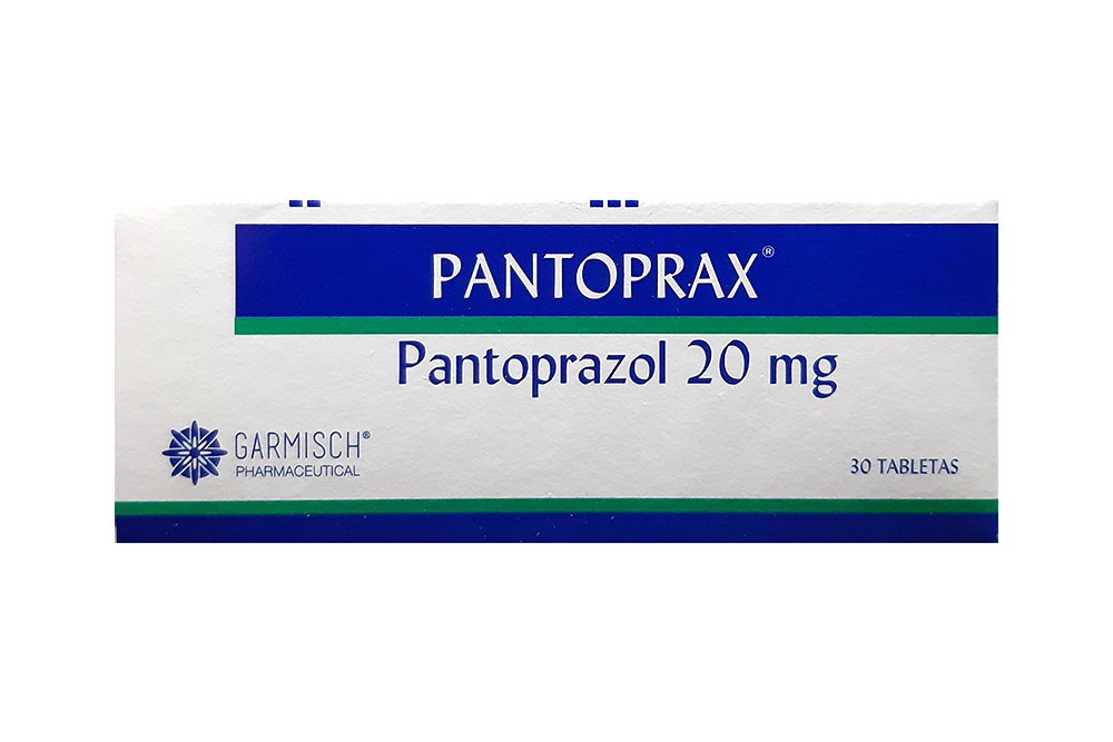 Pantoprax 20 mg Caja Con 30 Tabletas Rx Rx4