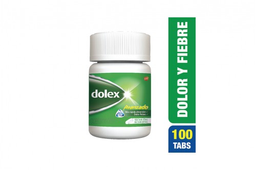 Dolex Avanzado Frasco Con 100 Tabletas Recubiertas