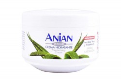 Crema Hidratante Anian Skin Care Con Áloe Vera & Vitamina E Frasco Con 200 mL