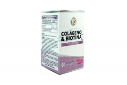 Suplemento Dietario Colageno + Biotina Frasco x 60 Cápsulas Blandas