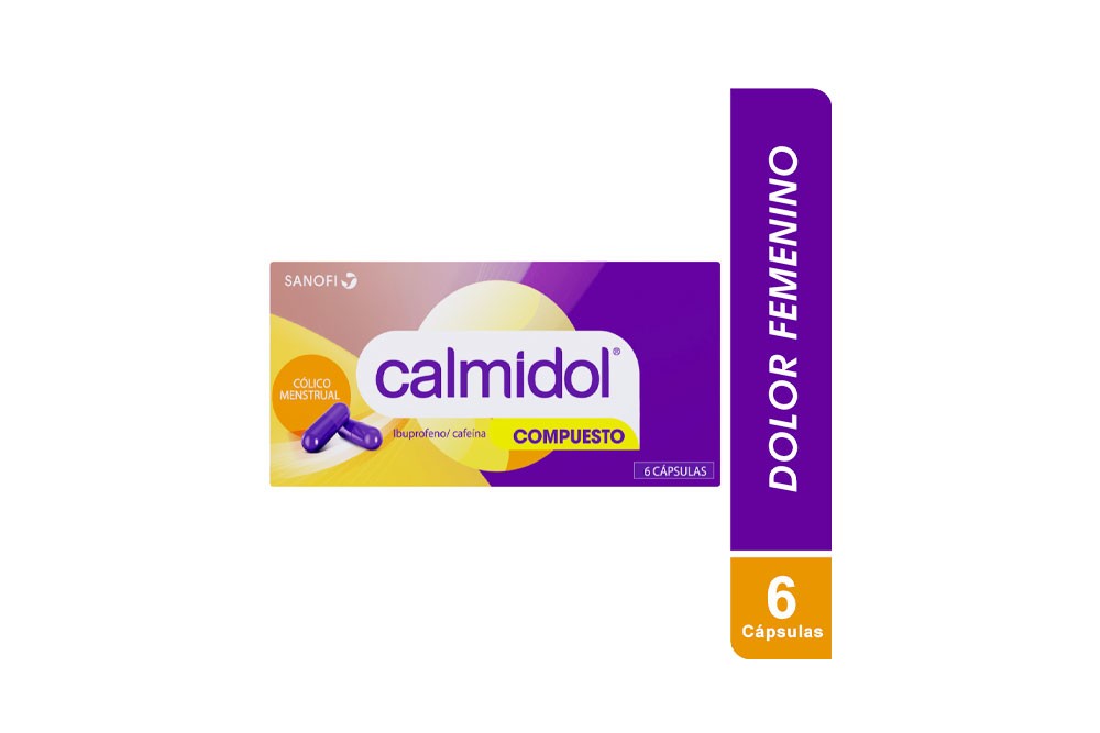 Calmidol Compuesto Caja Con 6 Cápsulas COL