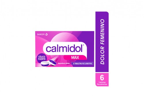 Calmidol Max Caja Con 6 Tabletas Rx4