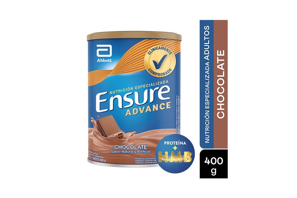 Ensure Advance Chocolate Tarro Con 400 g