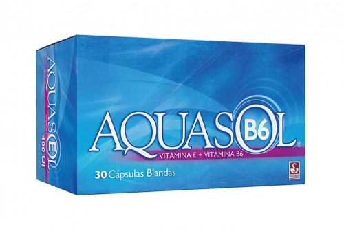 Aquasol B6 400 Ui / 50 Mg Caja Con 30 Cápsulas Blandas Col