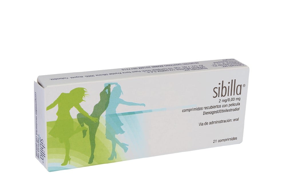 Sibilla 2 mg / 0,03 mg Caja Con 21 Comprimidos Rx