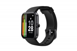 Smartwatch Multifuncional Cuadrado Color Negro Con Hebilla - Cubitt