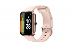 Smartwatch Multifuncional Cuadrado Color Rosa Con Hebilla Cubitt