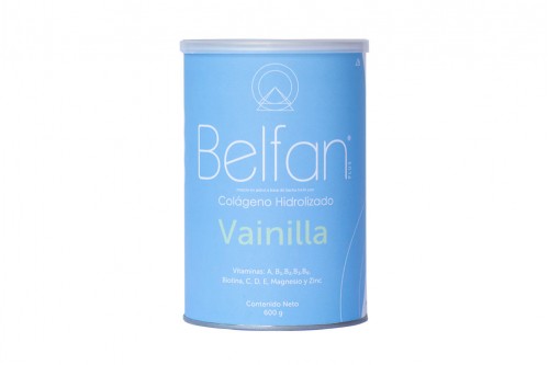 Belfan colágeno hidrolizado x 600 g vainilla