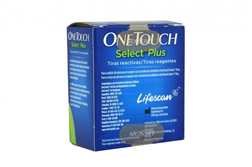 One touch Select Plus Caja Con 25 Tiras Reactivas