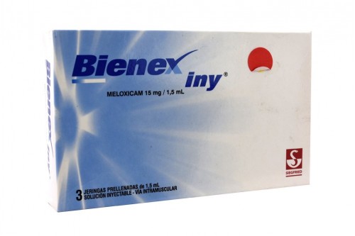 Bienex 15 Mg/1.5 Ml Iny Caja Con 3 Ampollas