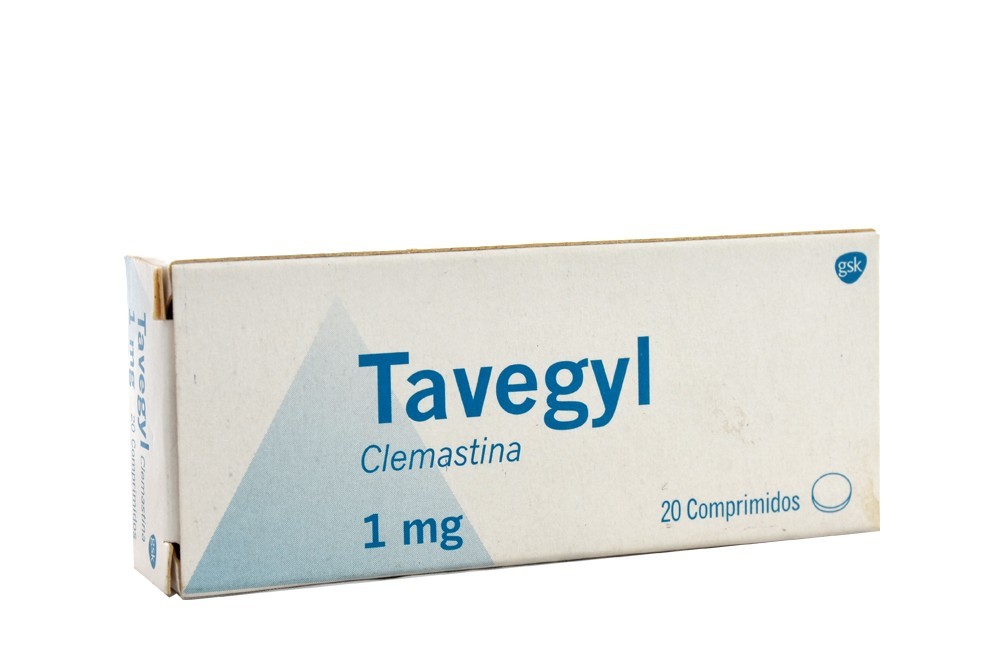 Tavegyl 1 Mg Caja Con 20 Comprimidos