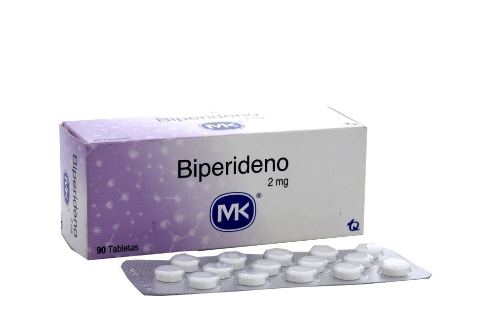 Biperideno 2 mg Caja Con 90 Cápsulas Rx Rx4