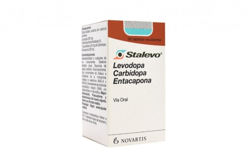 Stalevo 200 / 50 / 200 mg Caja Con Frasco Con 30 Comprimidos Con Cubierta Pelicular Rx1 Rx4