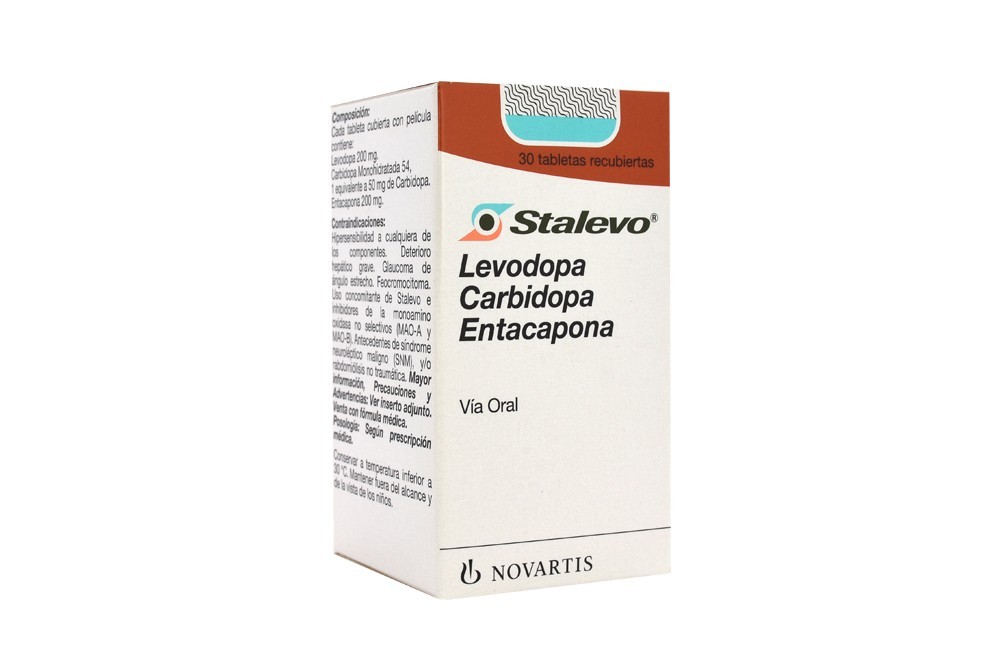 Stalevo 200 / 50 / 200 mg Caja Con Frasco Con 30 Comprimidos Con Cubierta Pelicular Rx1 Rx4