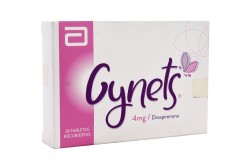 Gynets 4 Mg En Caja Por 28 Tabletas Recubiertas Rx