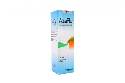 Azeflu Suspensión Spray Nasal Caja Con Frasco Con 30 mL Rx Rx4