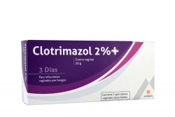 Clotrimazol 2% Crema En Tubo Por 20 G Rx