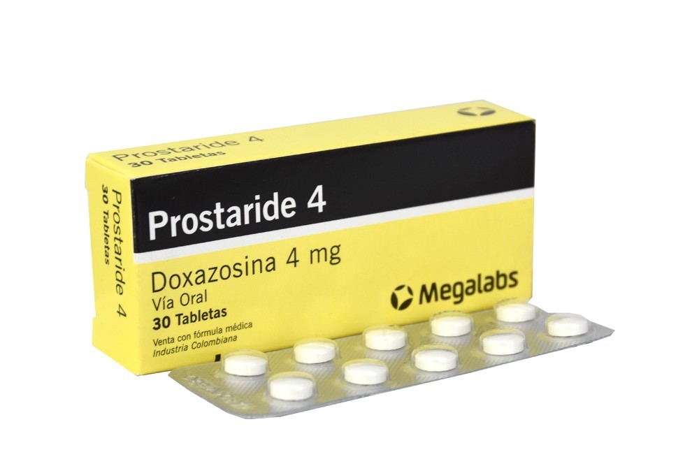 Prostaride 4 mg Caja Con 30 Tabletas Rx Rx4