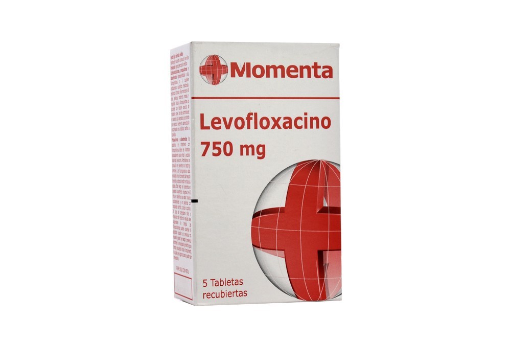 Levofloxacino 750 Mg En Caja Por 5 Tabletas Rx Rx2