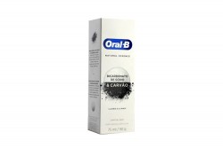 Crema Dental Oral B Bicarbonato Y Carbón En Tubo Por 75 mL