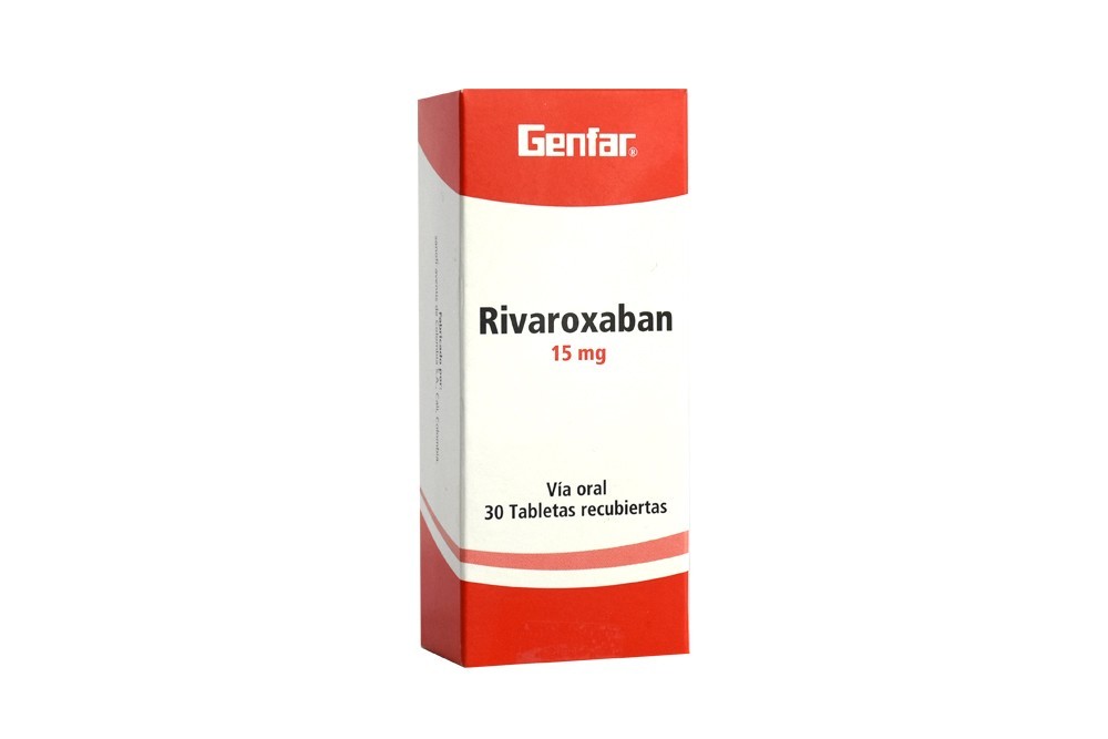 Rivaroxaban 15 Mg Caja Con 30 Tab. Rx Rx1