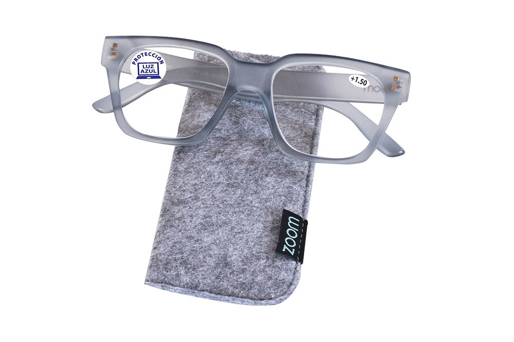 Gafas Para Lectura Zoom To Go Protect Luz Azul +1.50 Colores Carey Y Gris